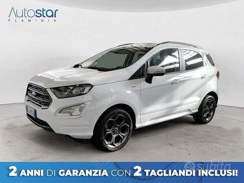 Bianco Usata 2022 Ford Ecosport ST-Line SUV | 11.900 € (Super prezzo) - Immagine 1/4