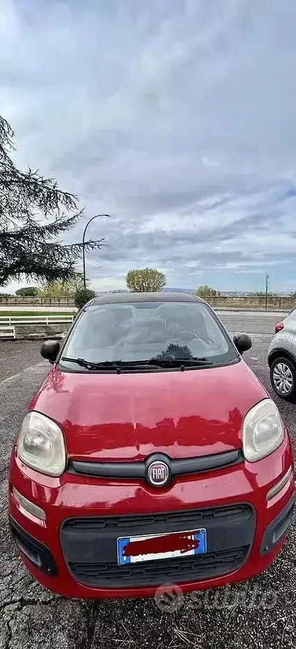 Usata Fiat Panda 85 CV (62 kW) 2014 Rosso Utilitaria