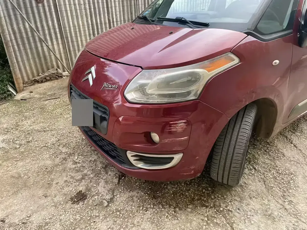 Usata Citroën C3 Picasso 2009 Rosso Monovolume