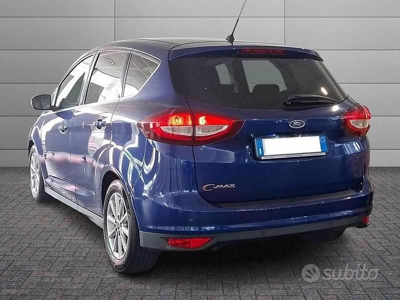 Begagnad Ford C-MAX Titanium 120 HK (88 kW) 2016 Blå Minibuss