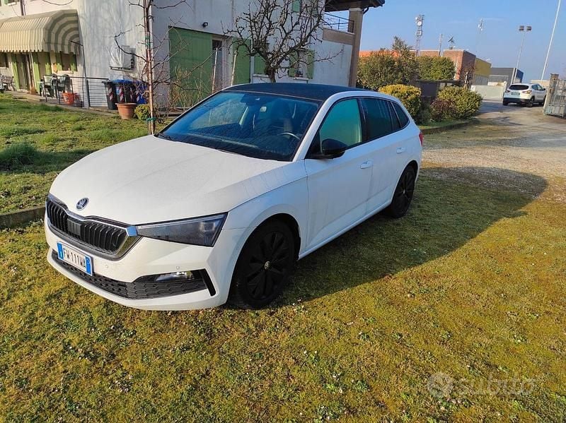 Usata Skoda Scala Style 150 CV (110 kW) 2019 Bianco Utilitaria