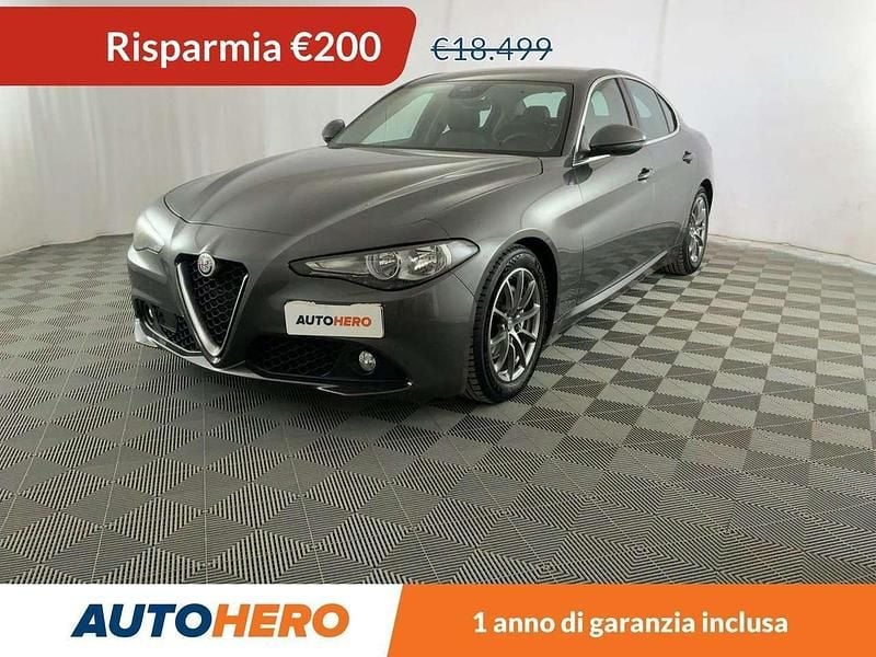Grigio Usata 2017 Alfa Romeo Giulia Super Tre volumi | 18.499 € (Ottimo prezzo) - Immagine 1/3