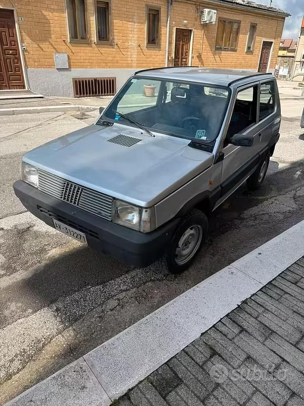 Usata Fiat Panda 4x4 1989 Grigio Utilitaria