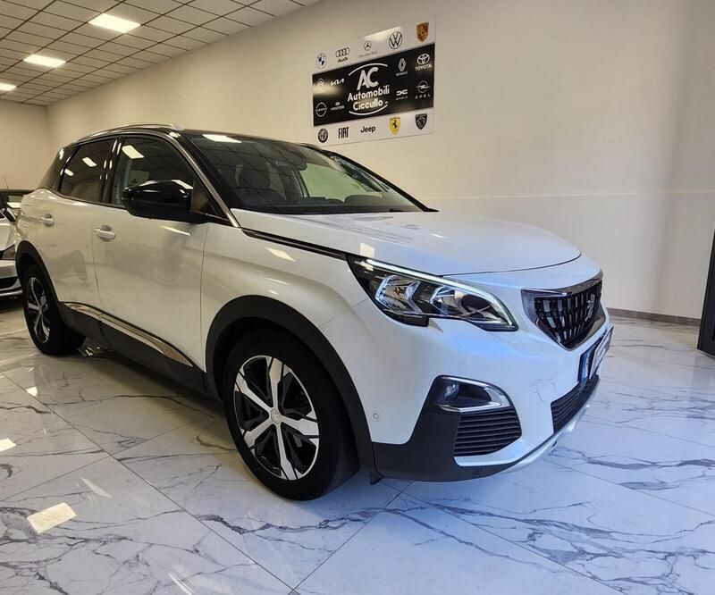 Usata Peugeot 3008 Allure 120 CV (88 kW) 2017 Bianco SUV