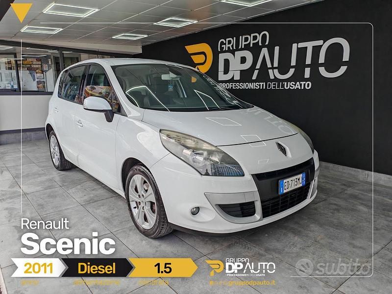 Usata Renault Scénic III Luxe 110 CV (80 kW) 2011 Bianco Monovolume