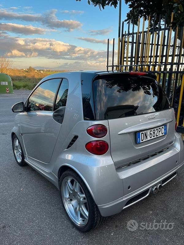 Usata Smart ForTwo Coupé Brabus Xclusive 98 CV (72 kW) 2008 Grigio Coupé