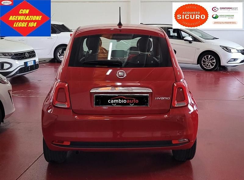 Usata Fiat 500 Red 69 CV (50 kW) 2022 Rosso Berlina