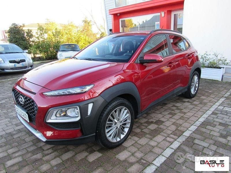 Usata Hyundai Kona Style 116 CV (85 kW) 2018 Rosso SUV