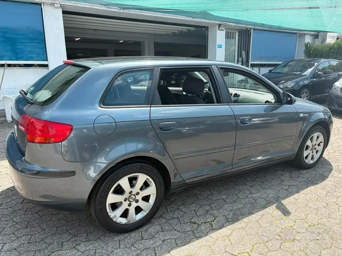 Usata Audi A3 Attraction 140 CV (102 kW) 2007 Grigio Utilitaria