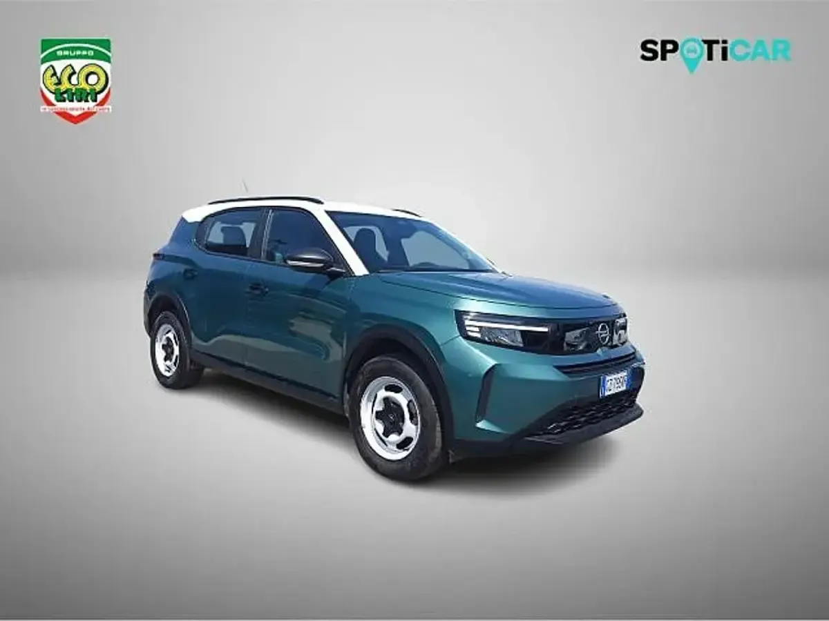 Nuova Opel Frontera Edition 101 CV (74 kW) 2025 Verde SUV