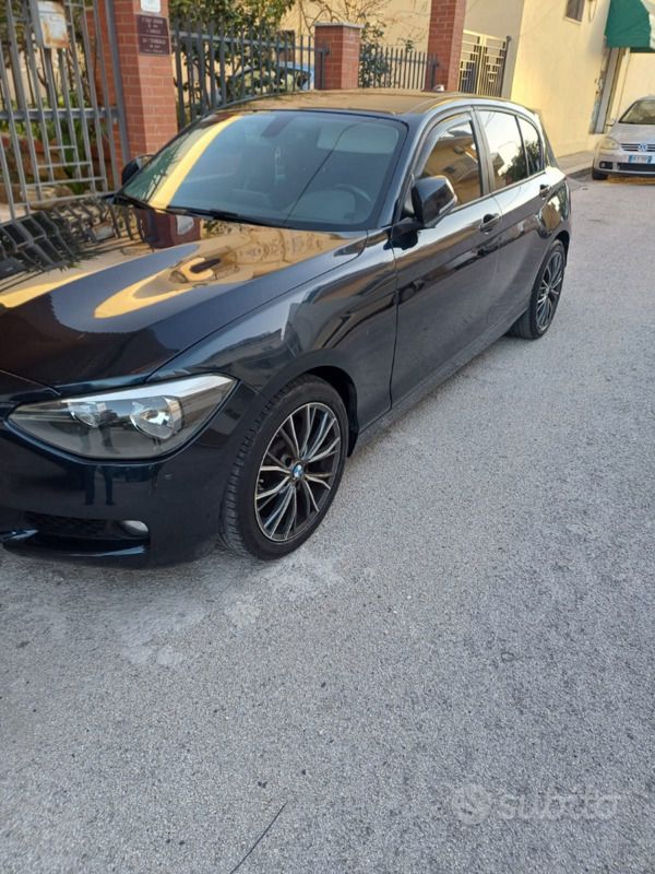 Usata BMW X1 116 CV (85 kW) 2014 Blu SUV