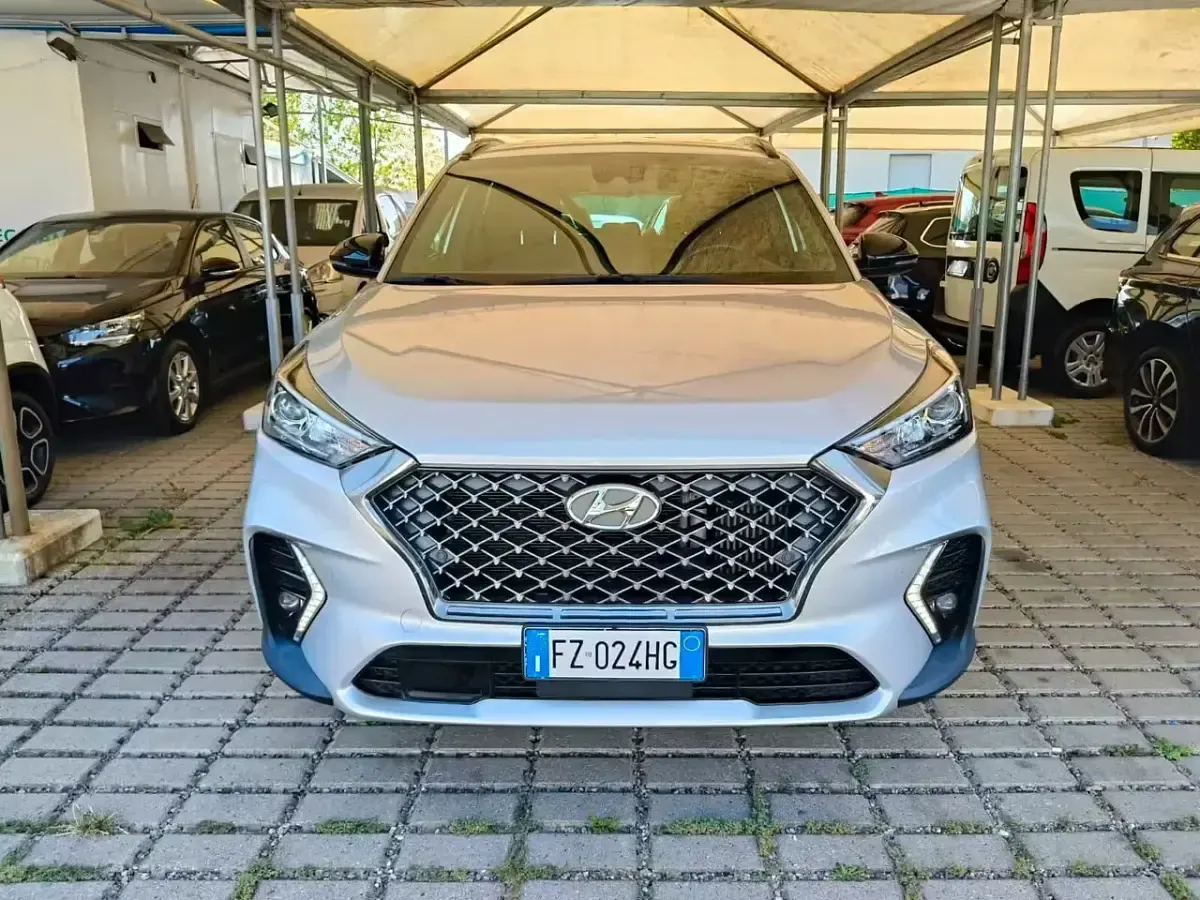 Usata Hyundai Tucson N Line 136 CV (100 kW) 2019 Grigio SUV