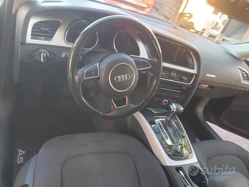 Usata Audi A5 S-Line 136 CV (100 kW) 2016 Nero Coupé