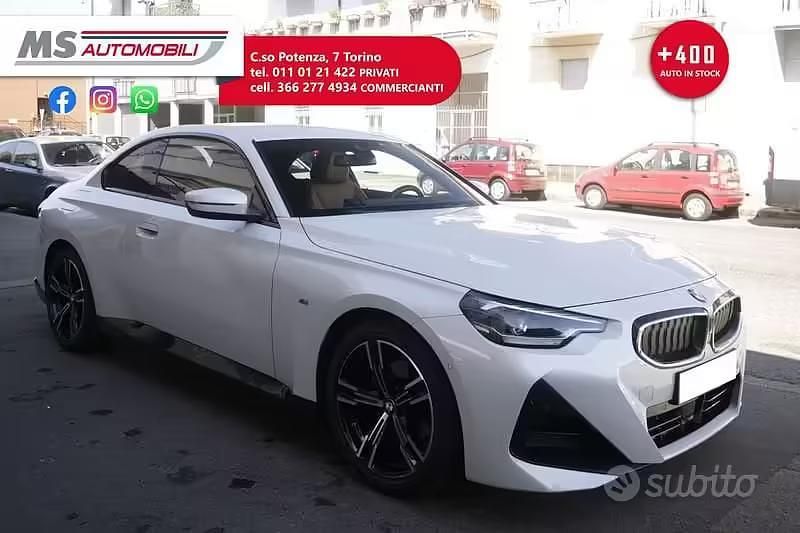Usata BMW 220 M Sport 184 CV (135 kW) 2023 Bianco Coupé