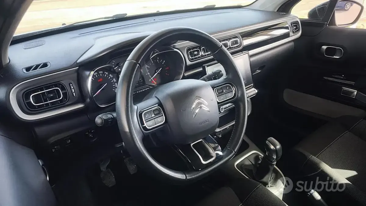 Usata Citroën C3 PureTech 83 CV (61 kW) 2017 Nero Utilitaria