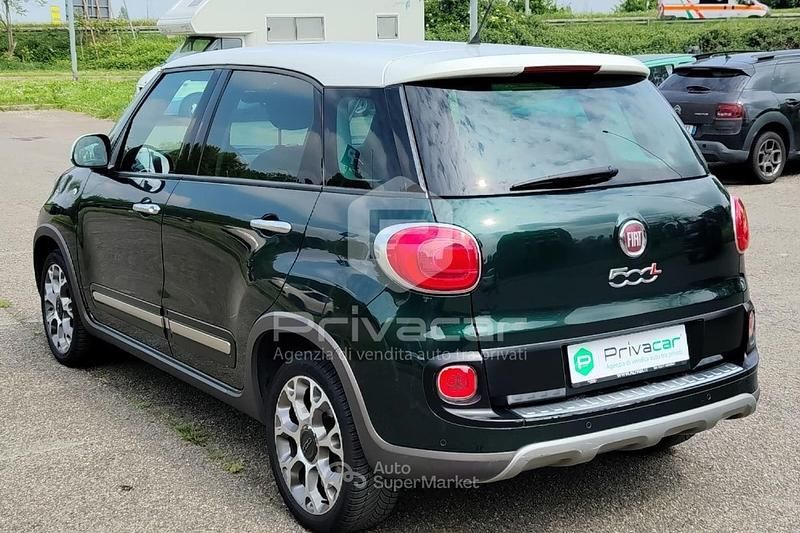 Usata Fiat 500L Trekking 95 CV (69 kW) 2016 Verde Monovolume