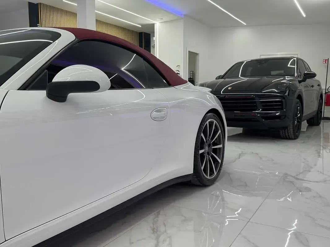 Usata Porsche 911 Carrera 4S Cabriolet 400 CV (294 kW) 2014 Bianco Cabrio