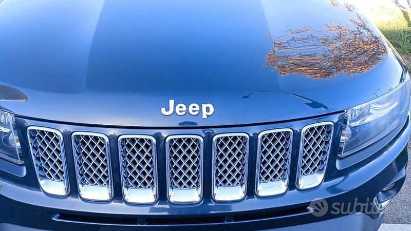 Usata Jeep Compass 163 CV (119 kW) 2014 Blu SUV