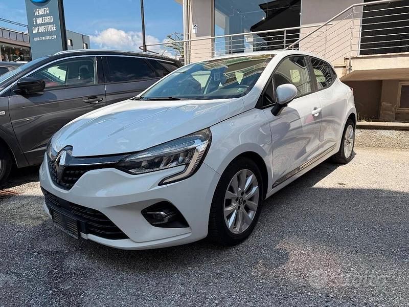 Usata Renault Clio V Zen 85 CV (62 kW) 2020 Bianco Berlina