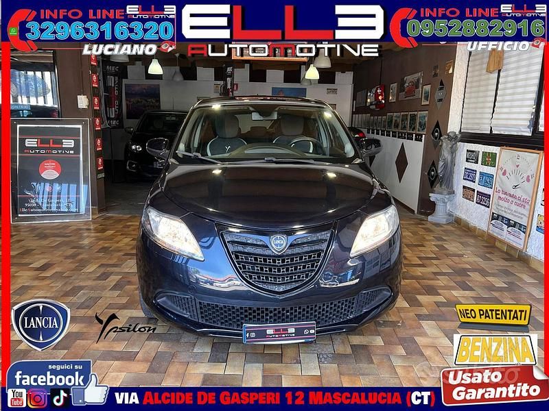 Usata Lancia Ypsilon 69 CV (50 kW) 2015 Nero Utilitaria