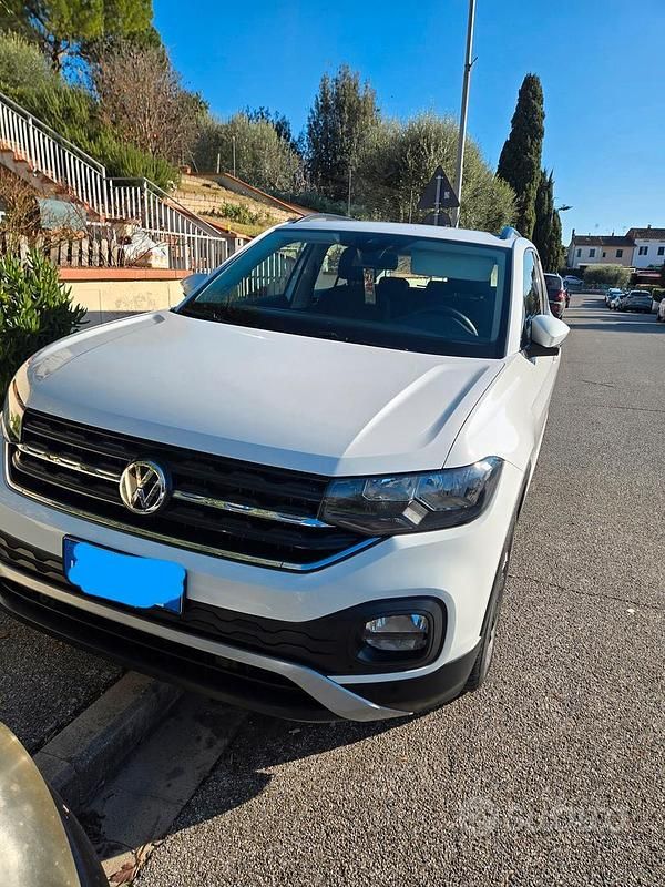 Usata VW T-Cross 95 CV (69 kW) 2021 Bianco SUV