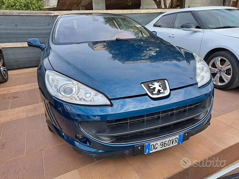 Usata Peugeot 407 Coupe 204 CV (150 kW) 2007 Blu Coupé