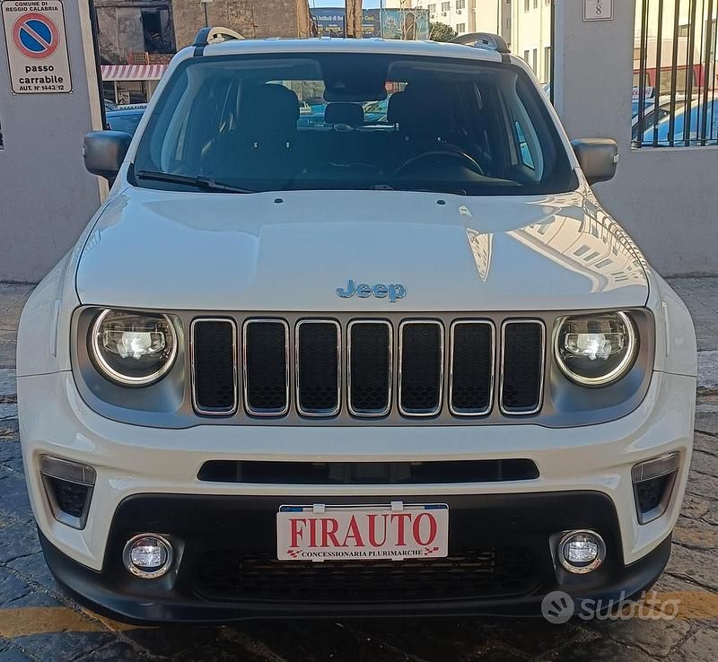 Usata Jeep Renegade Limited 120 CV (88 kW) 2019 Bianco SUV
