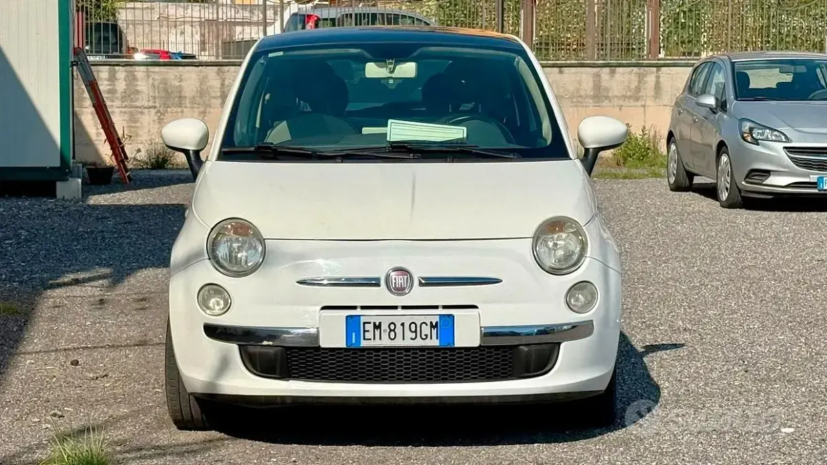 Usata Fiat 500 69 CV (50 kW) 2012 Bianco Utilitaria