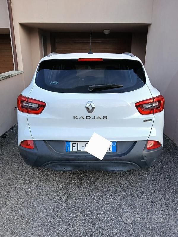 Usata Renault Kadjar Intens 110 CV (80 kW) 2017 Bianco SUV