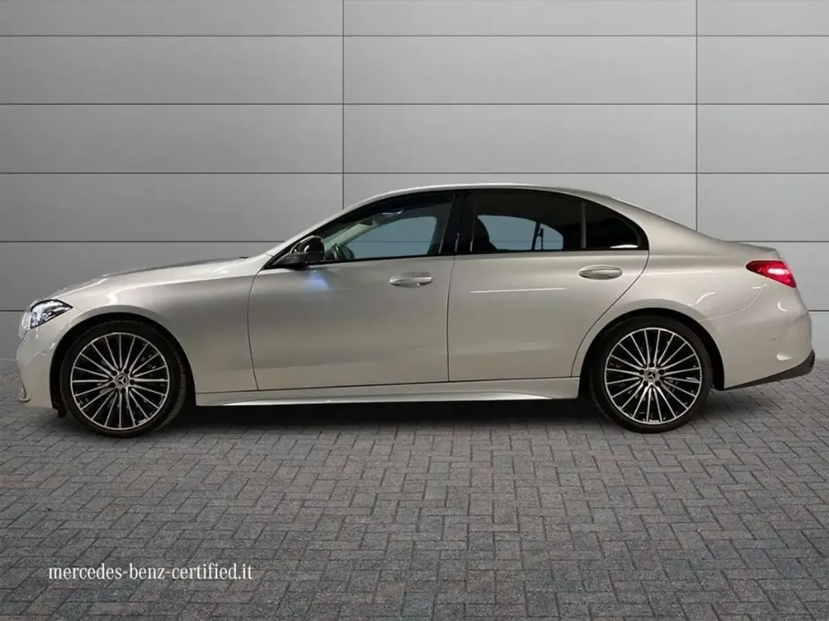 Usata Mercedes C220 Advanced 197 CV (144 kW) 2023 Argento Berlina