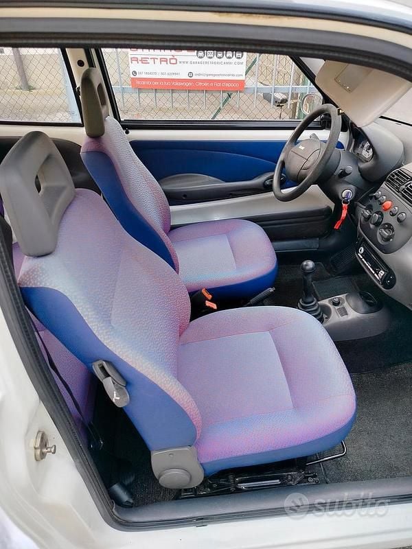 Usata Fiat Seicento Young 39 CV (28 kW) 2000 Bianco Utilitaria
