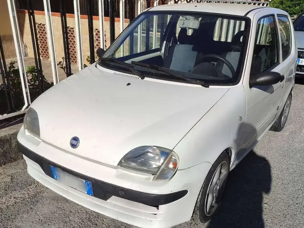Usata Fiat Seicento Active 54 CV (39 kW) 2004 Bianco Utilitaria