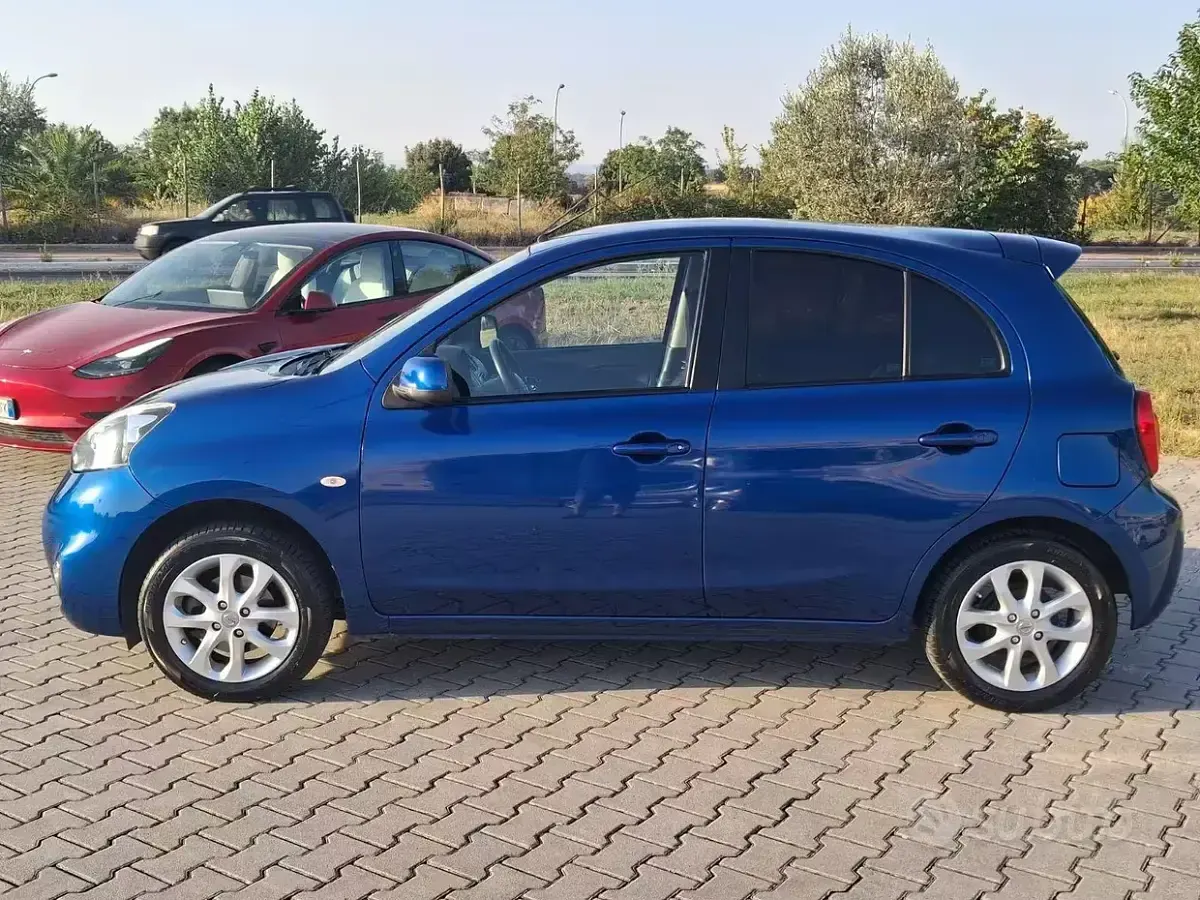 Usata Nissan Micra Acenta 80 CV (58 kW) 2015 Bluazzurro Utilitaria
