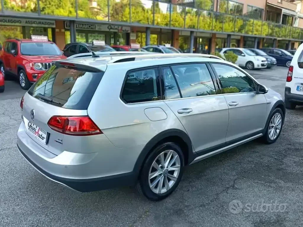 Usata VW Golf Alltrack 110 CV (80 kW) 2015 Grigio Station wagon