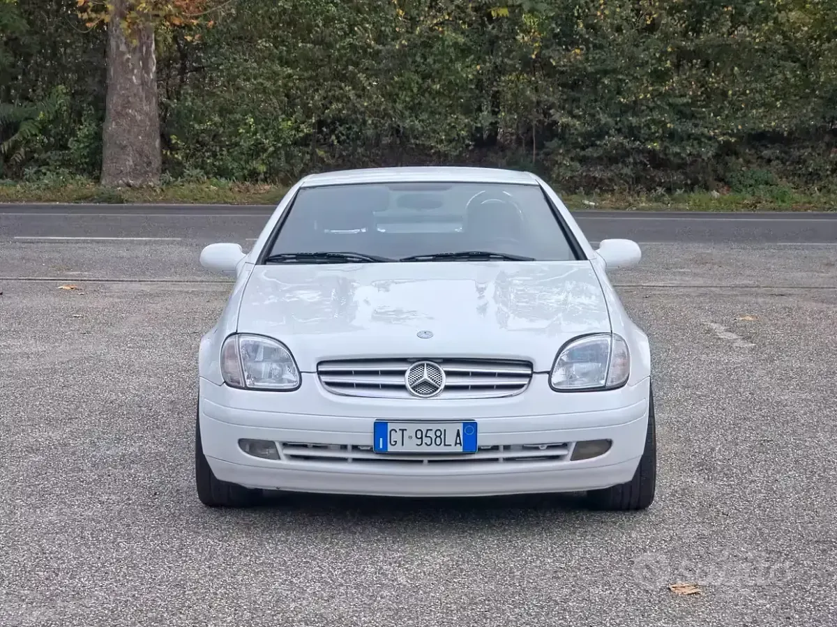 Usata Mercedes SLK200 192 CV (141 kW) 1997 Bianco Cabrio