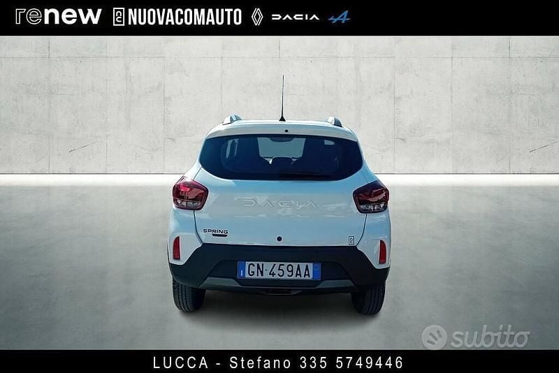 Usata Dacia Spring Comfort 33 kW (45 CV) 2023 Bianco Utilitaria