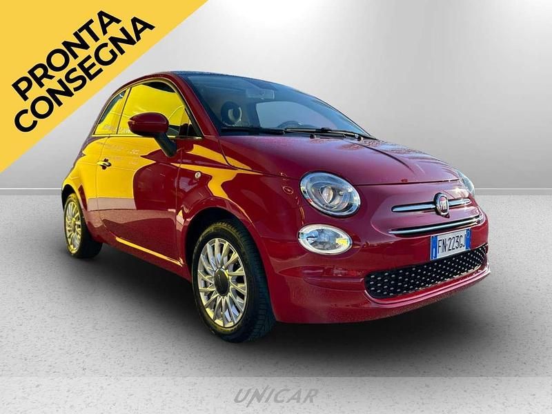 Usata Fiat 500C Lounge 69 CV (50 kW) 2018 Rosso Cabrio