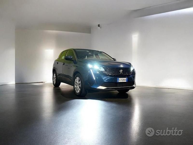 Usata Peugeot 3008 Active 131 CV (96 kW) 2021 Blu SUV