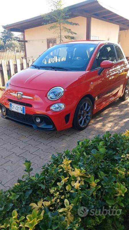 Usata Abarth 595 145 CV (106 kW) 2017 Rosso Coupé