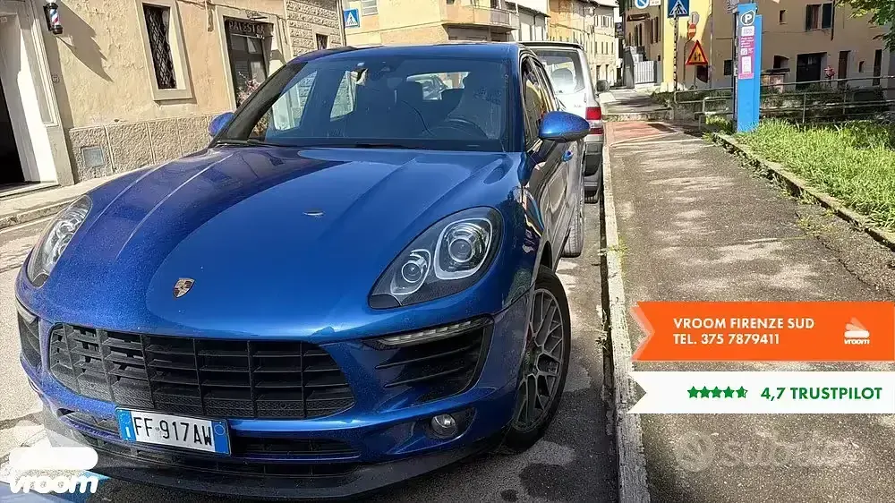 Begagnad Porsche Macan 252 HK (185 kW) 2016 Blå SUV