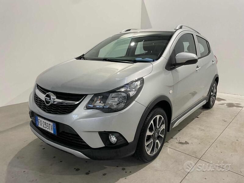 Argento Usata 2019 Opel Karl Rocks Due volumi | 8900 € (Buon prezzo) - Immagine 1/4