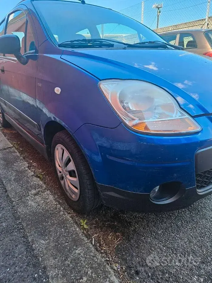 Usata Chevrolet Matiz 52 CV (38 kW) 2008 Bluazzurro Utilitaria