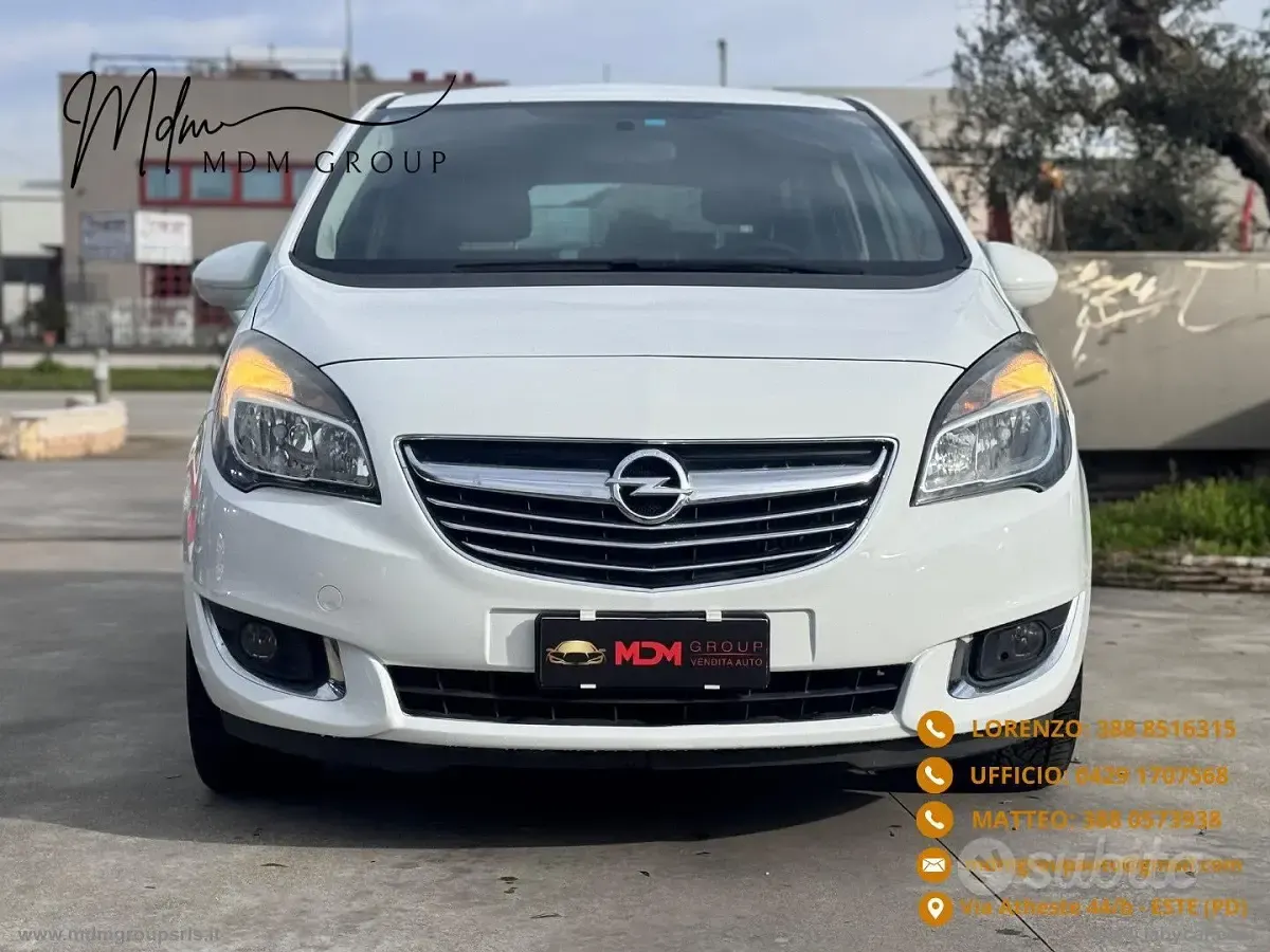 Usata Opel Meriva Cosmo 120 CV (88 kW) 2014 Bianco Monovolume