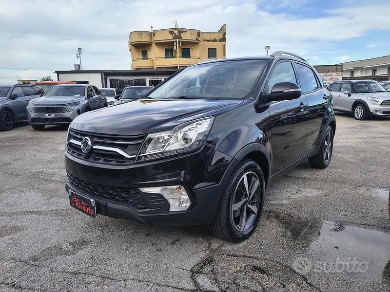 Usata Ssangyong (KGM) Korando Limited 178 CV (130 kW) 2019 Nero SUV