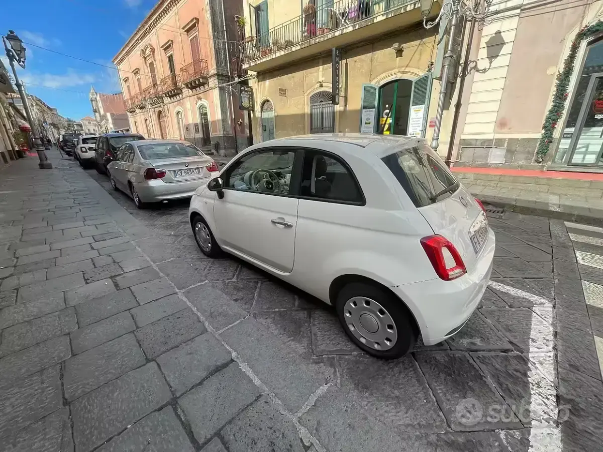 Usata Fiat 500 69 CV (50 kW) 2015 Bianco Berlina