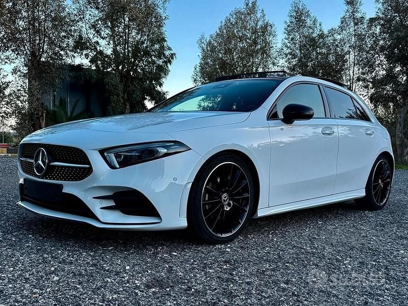 Gebraucht Mercedes A200 AMG Line Premium 150 PS (110 kW) 2022 Weiß Limousine