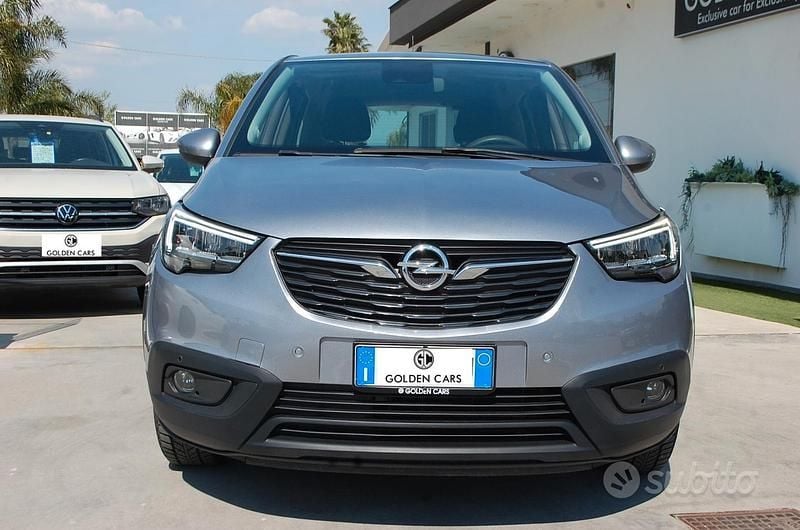 Usata Opel Crossland X 83 CV (61 kW) 2020 Grigio SUV