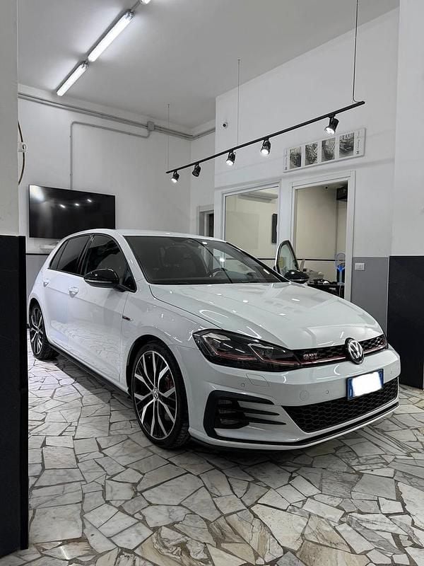 Usata VW Golf VII GTI 245 CV (180 kW) 2018 Bianco Berlina
