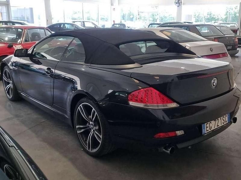 Usata BMW 630 Cabriolet 258 CV (189 kW) 2006 Nero Cabrio