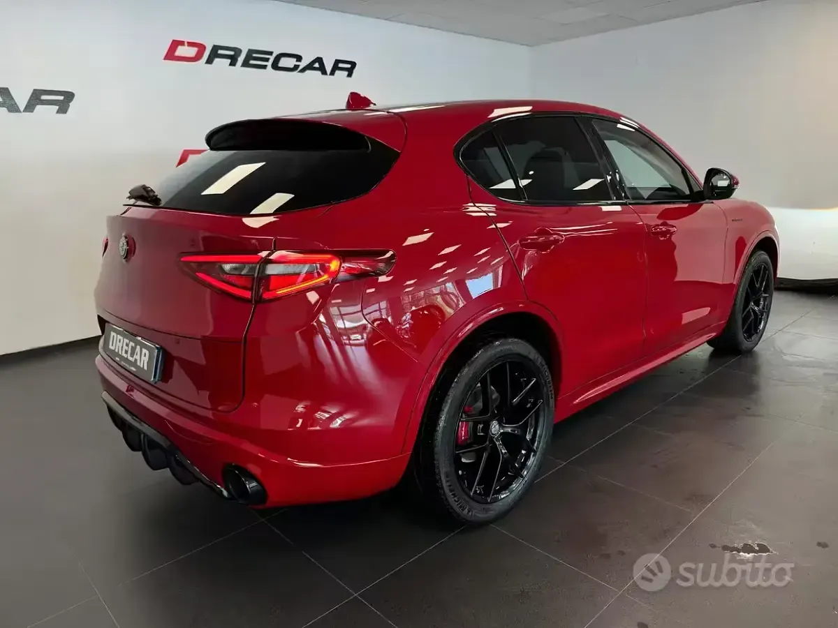 Usata Alfa Romeo Stelvio Executive 210 CV (154 kW) 2017 Rosso SUV